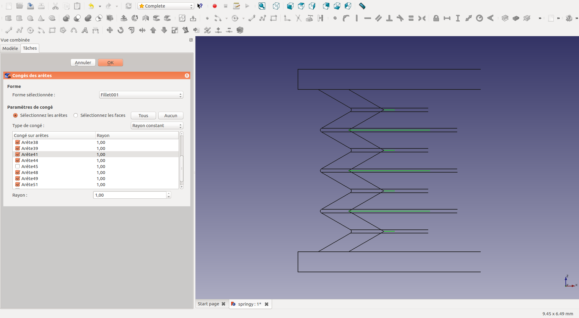 From design to mesh generation using FreeCAD and GMSH – SOFTROBOTS Plugin  for SOFA