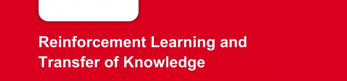 (English) Presentation of « Reinforcement learning and transfer of knowledge » at PDAI organized by AfIA